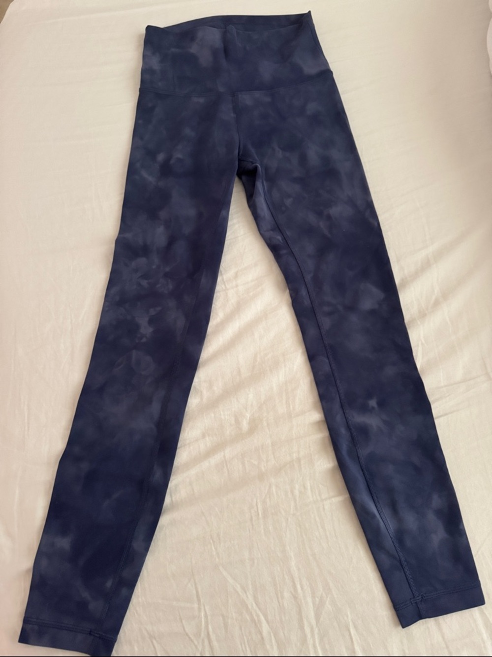 lululemon athletica Navy Tie-Dye High-Waist Leggings